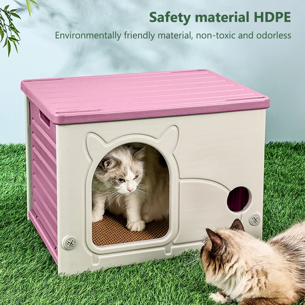 

Cat Nest Dog Nest Four Seasons Waterproof Universal Shelter Stray Cats Outdoor Nest Cat House Dog House Dog House Cat House