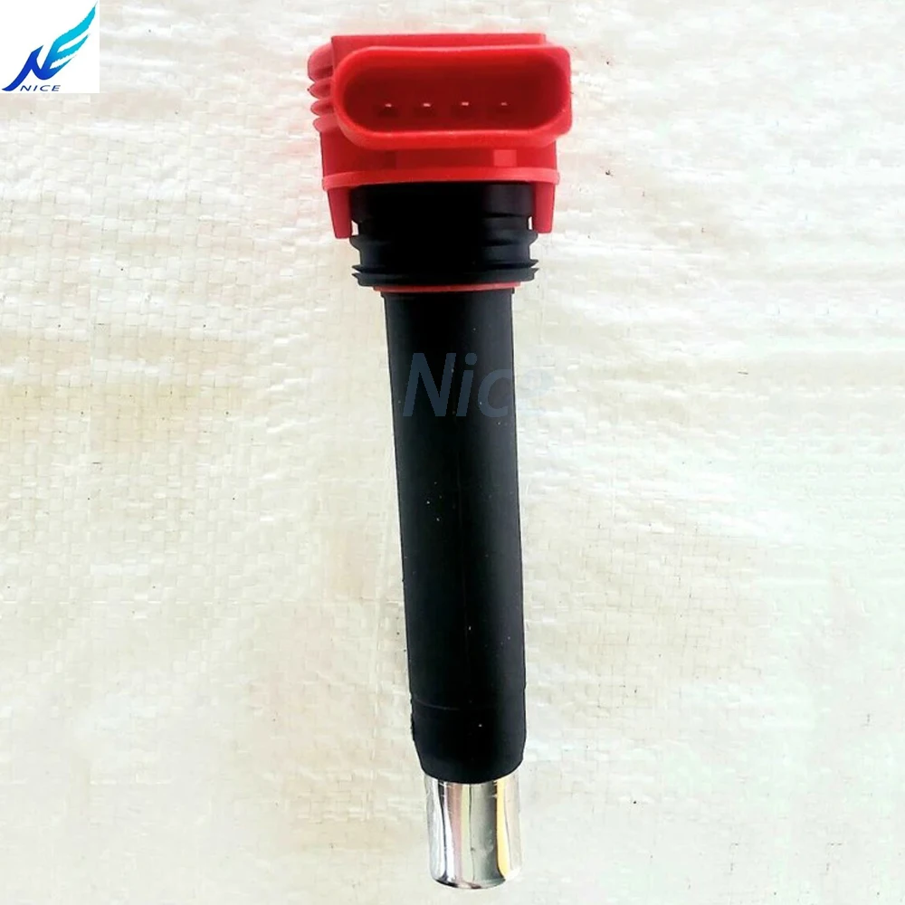 4 Pieces /6 Pieces NEW BOSC-H RED IGNITION COIL V-W Touareg Aud-i A4 S5 R8 A8 4.2 FSI 0221604800 06E905115G