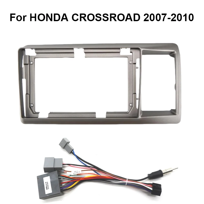 Car Radio Frame Kit For HONDA CROSSROAD 2007 2008 2009 2010 Auto Stereo Install Dash Panel Fascia Trim Bezel Mounting