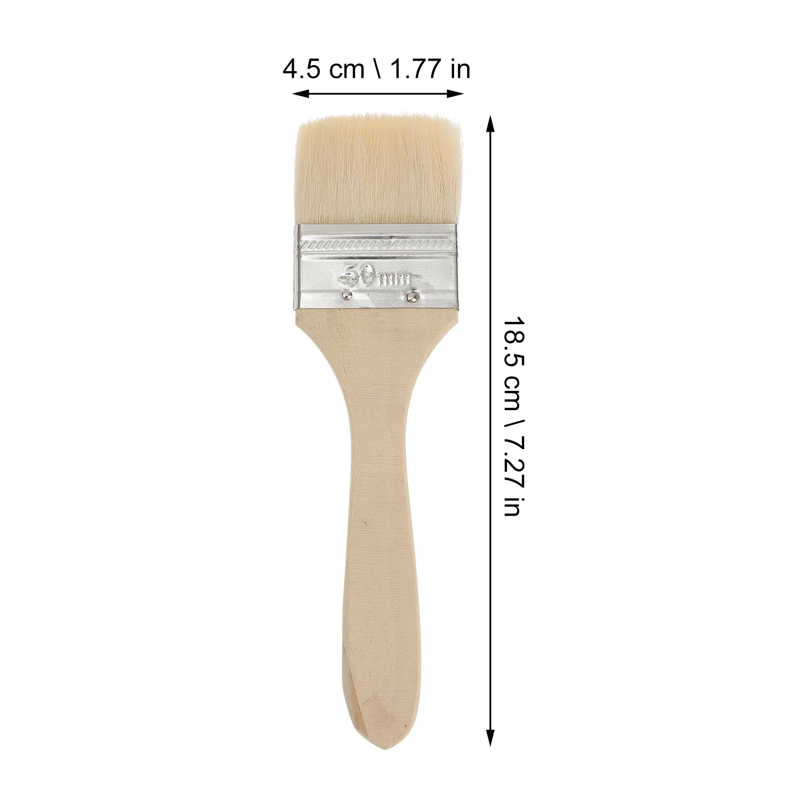 

10pcs Chip Paint Brush Thickened Handle For Wall Painting Indoor Cleaning Grill Bbq Tools Paint Bulk Chip Brush Barbecue