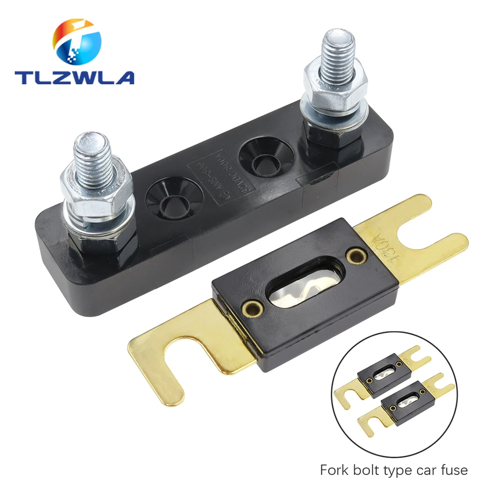 30-500 AMP ANL ANS-800 Fuse Holder Bolt-on Fuse Automotive 32V 50A 60A 70A 80A 100A 125A 150A 160A 175A 200A 225A 300A 400A 500A