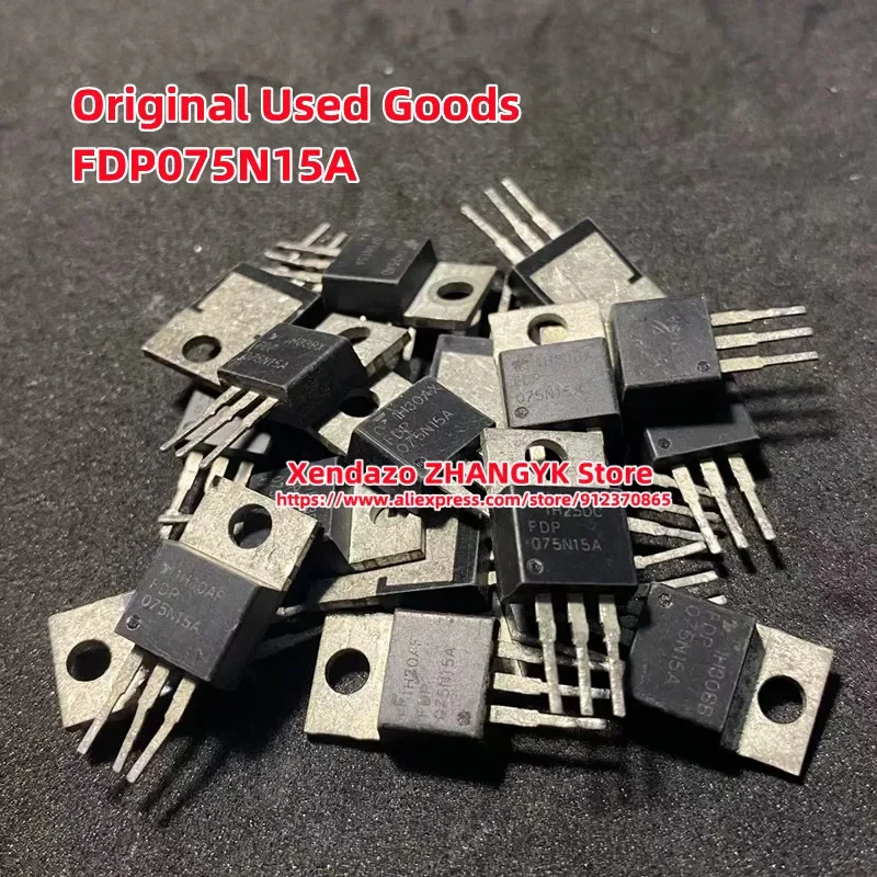 10pcs/lot FDP075N15A 075N15 75N15 MOSFET 75A150V TO-220 FDP075N15