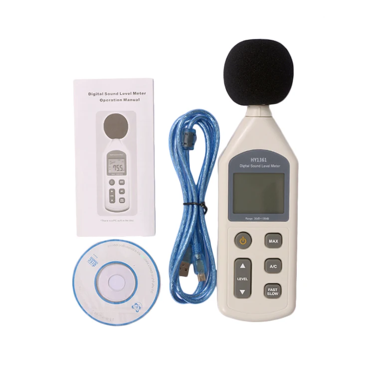 

Digital Handheld Synchronize Noise Tester HY1361