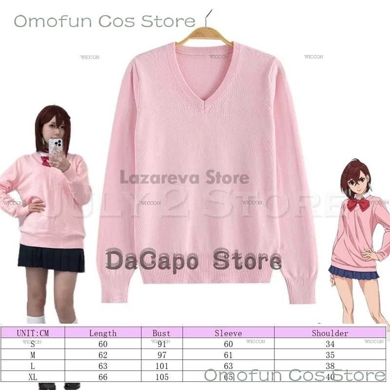 Momo Ayase Momo Cosplay Costume Wig Dandadan Anime Hoodie Coat Cosplay Costume Sweater Men women Fans Daily Outfit Full Set