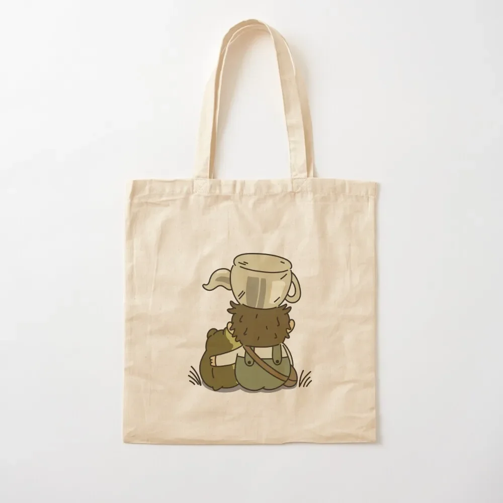 

Greg and The Frog - Over the Garden Wall Tote Bag large size bags Women's shopper bag Reusable bags bags woman 2025