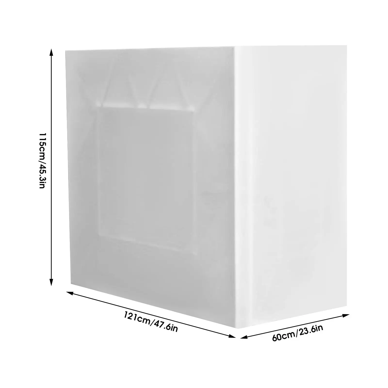 Cubierta de exfoliación para soporte de exhibición de 48X24 en Dj, protector solar impermeable, cubiertas de exfoliación para cabina de DJ, cabina de evento de mesa de DJ, cara de DJ portátil