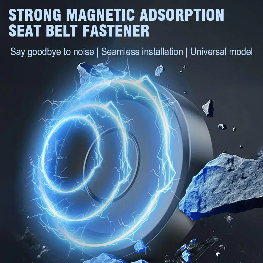 

Магнитный автомобильный держатель ремня безопасности, крепежный зажим, ограничитель ремня безопасности из сплава, стопор для BMW/VW/Nissan, аксессуары для салона автомобиля L4Y9