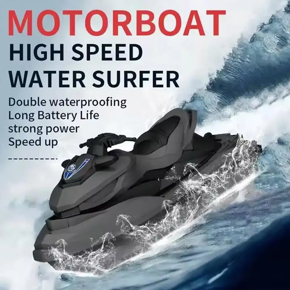 2.4G RC MINI Boat Remote Control Boat Waterproof Toy 20KM/h Racing Boat Dual Boat Speed RC Motors High Z6G8