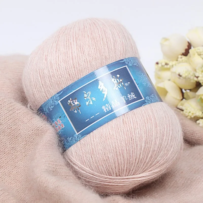 

Pure Cashmere Thread Woven Hand Knitted, Medium Thickness, Pure Baby Wool, Sweater Scarf, Fine Yarn, 5Pcs