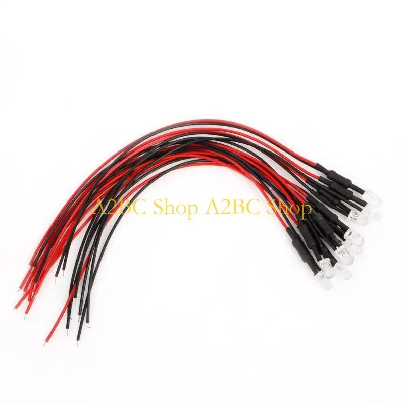 A2BC Excellent Quality for DC 24V 18cm 5mm Pre LED Lamp Light Bulb Emitting Dio