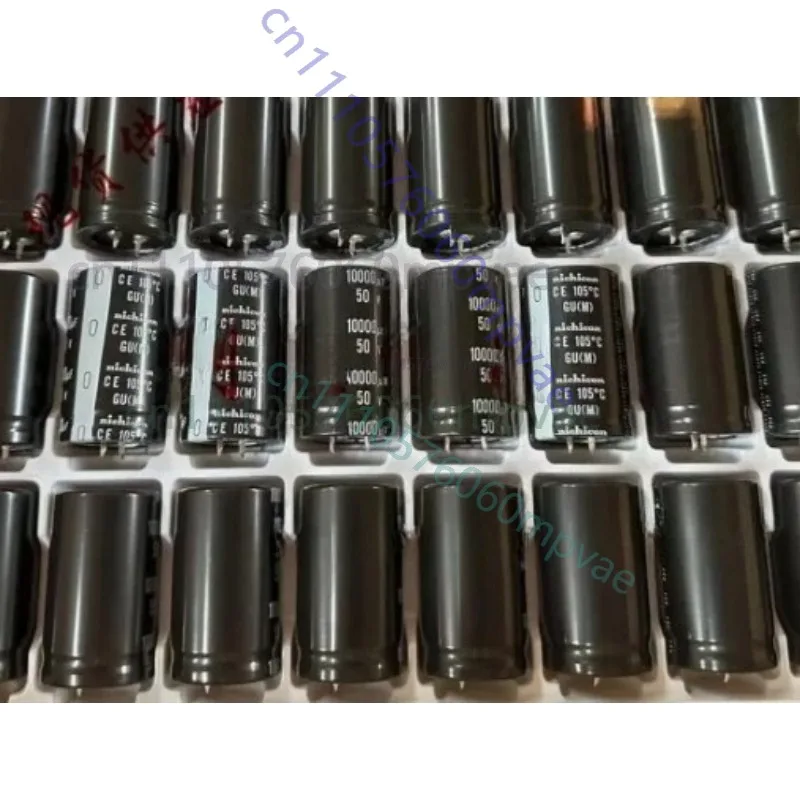 

4pcs Japan nichicon Electrolytic Capacitor 50V 10000UF 30 * 50 GU 105 degrees