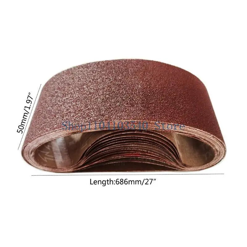 02dc qualità e durevole 7 pezzi Levigatura levigatura Levigatrice 50x686mm 120 240 320 400 600 1000 Strumento