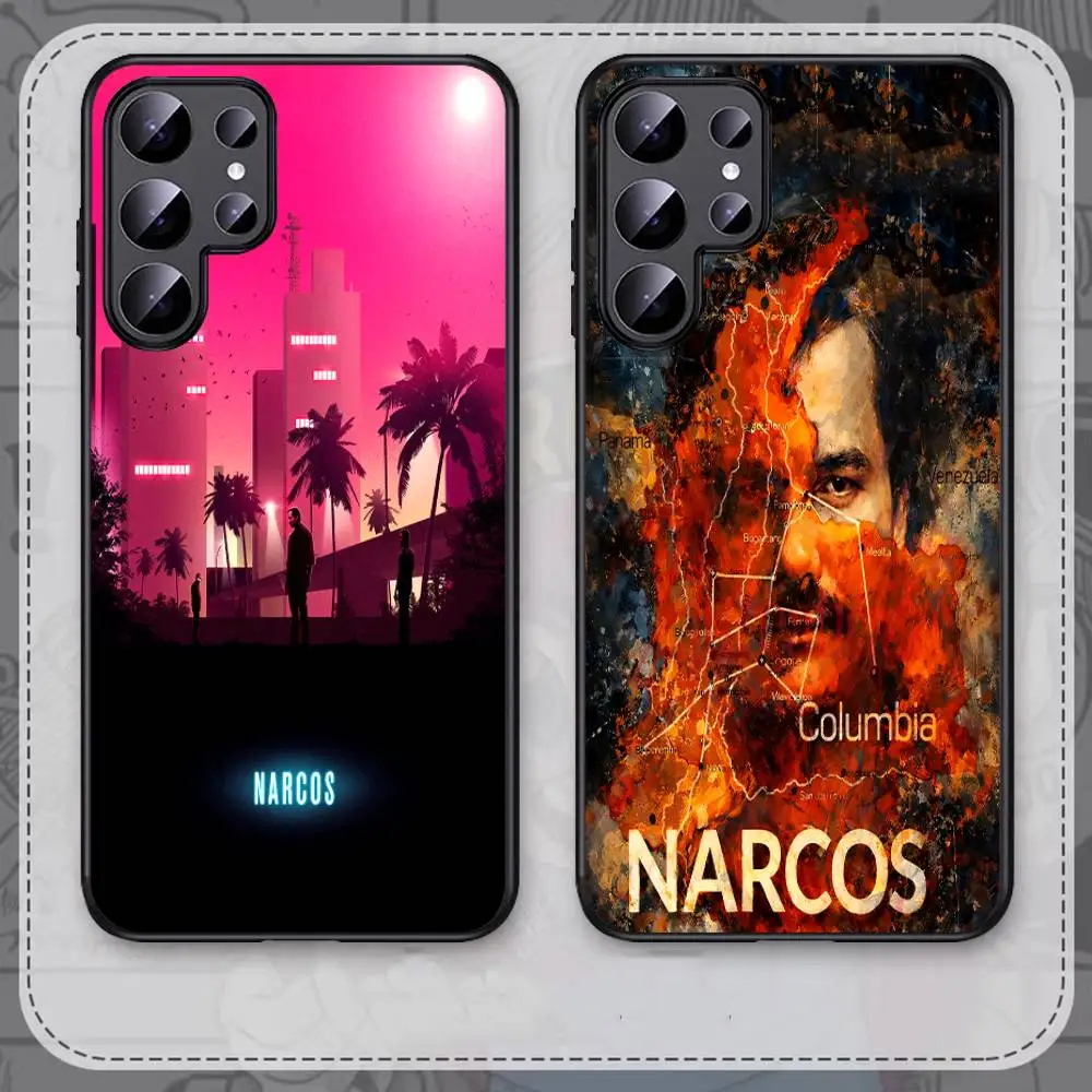 Narcos TV Series Pablo Escobar Phone Case For Samsung S 24 fe 25 Ultra plus 20 lite 21 30 22 23 24 22 Ultra 5G Fundas