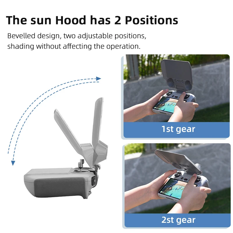 BRDRC Sun Hood Protective Case for DJI Mini 3 Pro/Mavic 3 Cine Classic Screen Protector Anti-Scratch Sunshade Drone Accessories