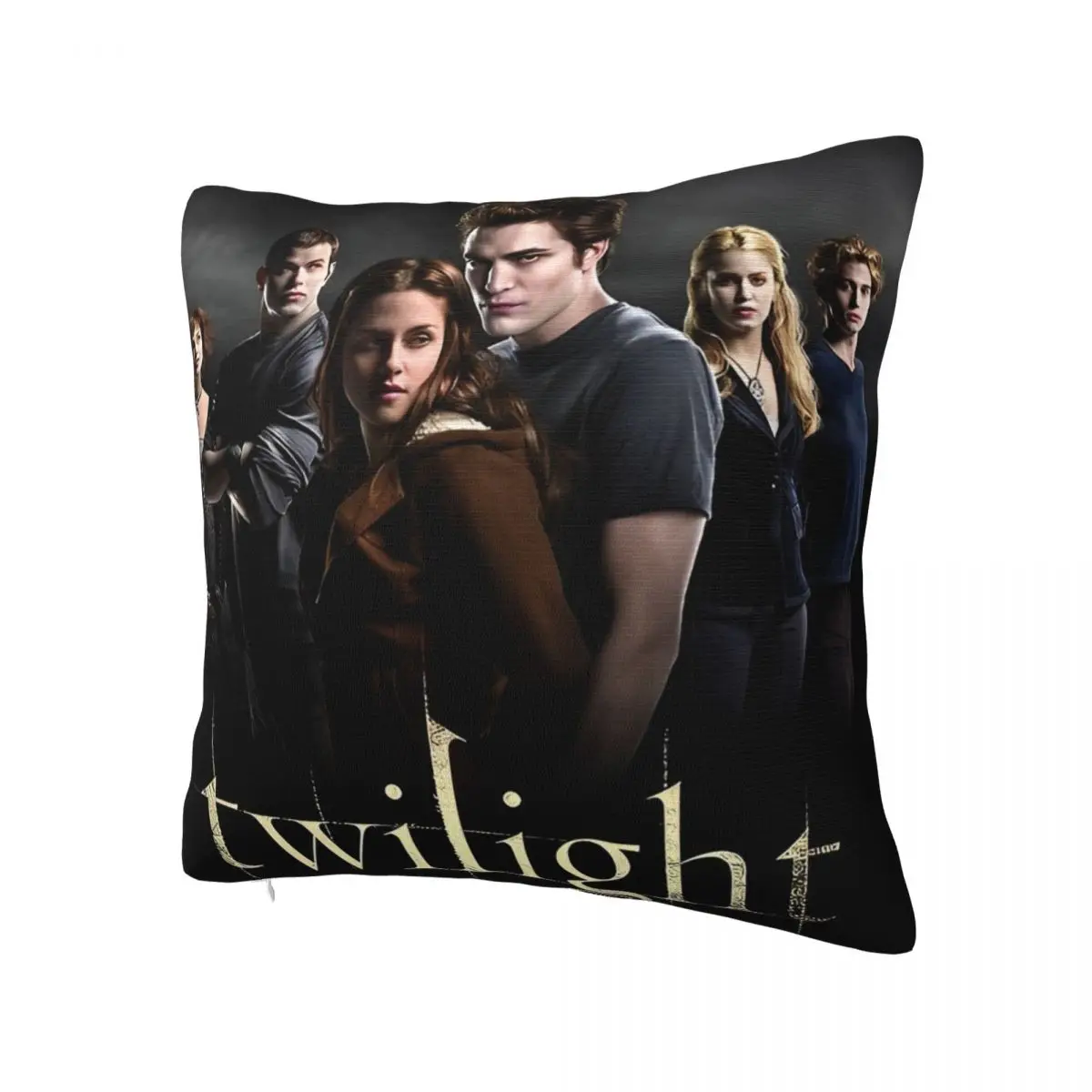 The Twilight Vampire Film Pillowcase Printing Polyester Cushion Cover Decorative Drama Movie Pillow Case Cover Home Zippered 18