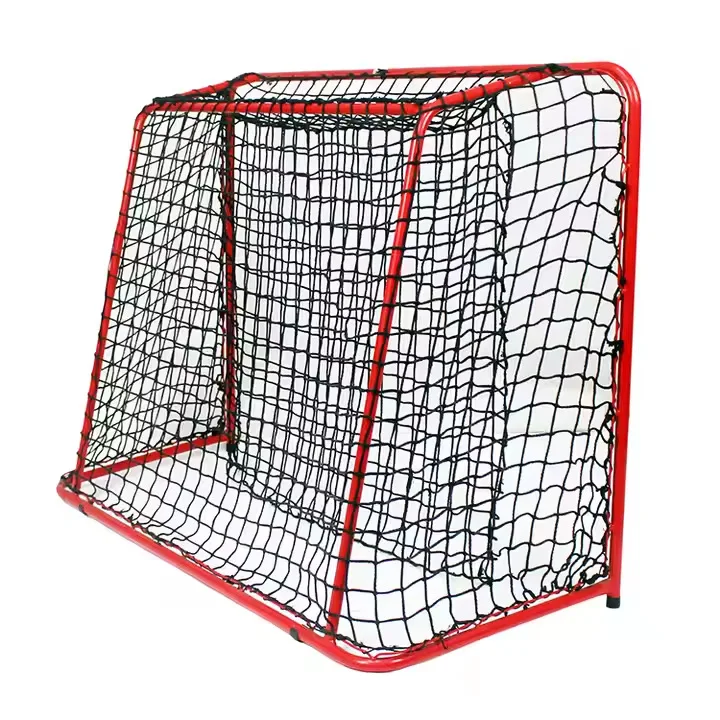 

Portable red and black football door, grid frame removable and easy training, small indoor and outdoor children