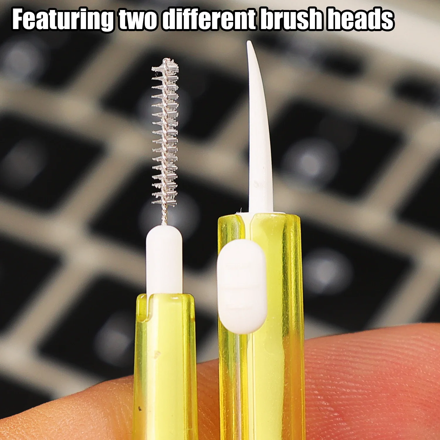 متعددة الوظائف الهاتف المحمول المتكلم إزالة الغبار فرشاة تنظيف للهواتف تهمة ثقب اللوحي سماعة ثقب فرشاة تنظيف صغيرة #2