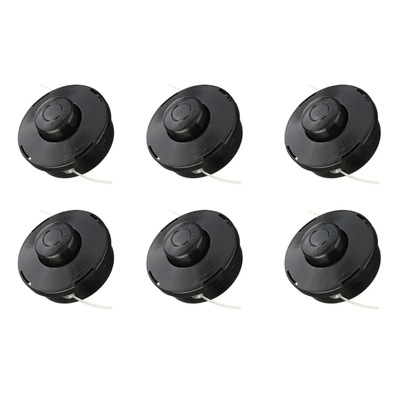 

ABJI-6X Replacement Petrol Trimmer Head Strimmer Bump Feed Line Spool Brush Cutter Grass