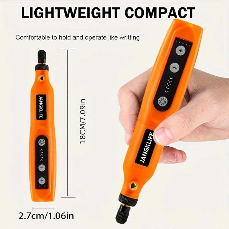 USB Cordless Rotary Tool Kit Woodworking Engraving Pen DIY For Jewelry Metal Glass Mini Wireless Drill