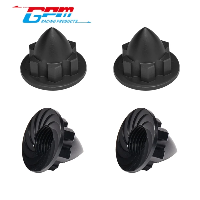 GPM TXM005N 7075 ALLOY 22MM WHEEL CONE LOCKER FOR TRAXXAS 1/5 X-MAXX 6S/8S / 1/6 XRT 8S / 1/6 PRO SCALE 2WD SAND CAR 8S