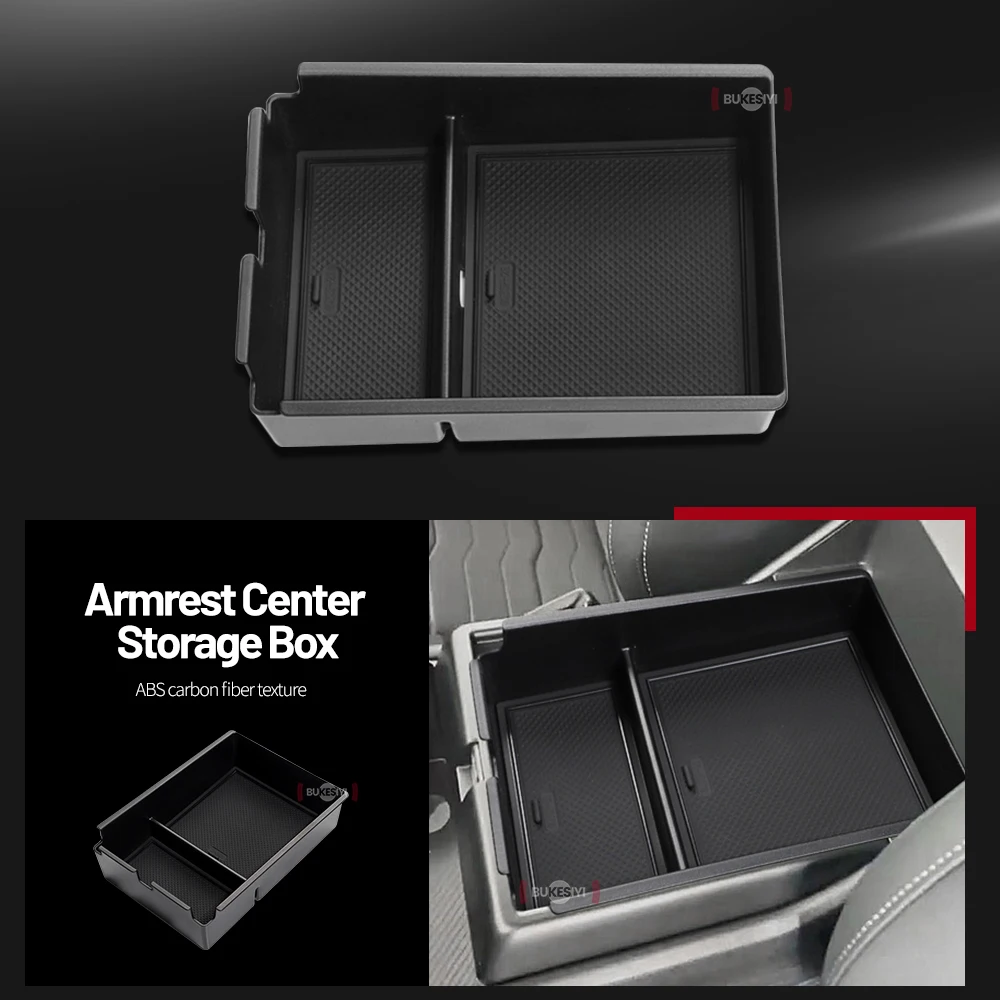 Caja de almacenamiento central para Reposabrazos de coche, contenedor organizador de guantes, accesorios interiores de coche, para Kia Sportage NQ5