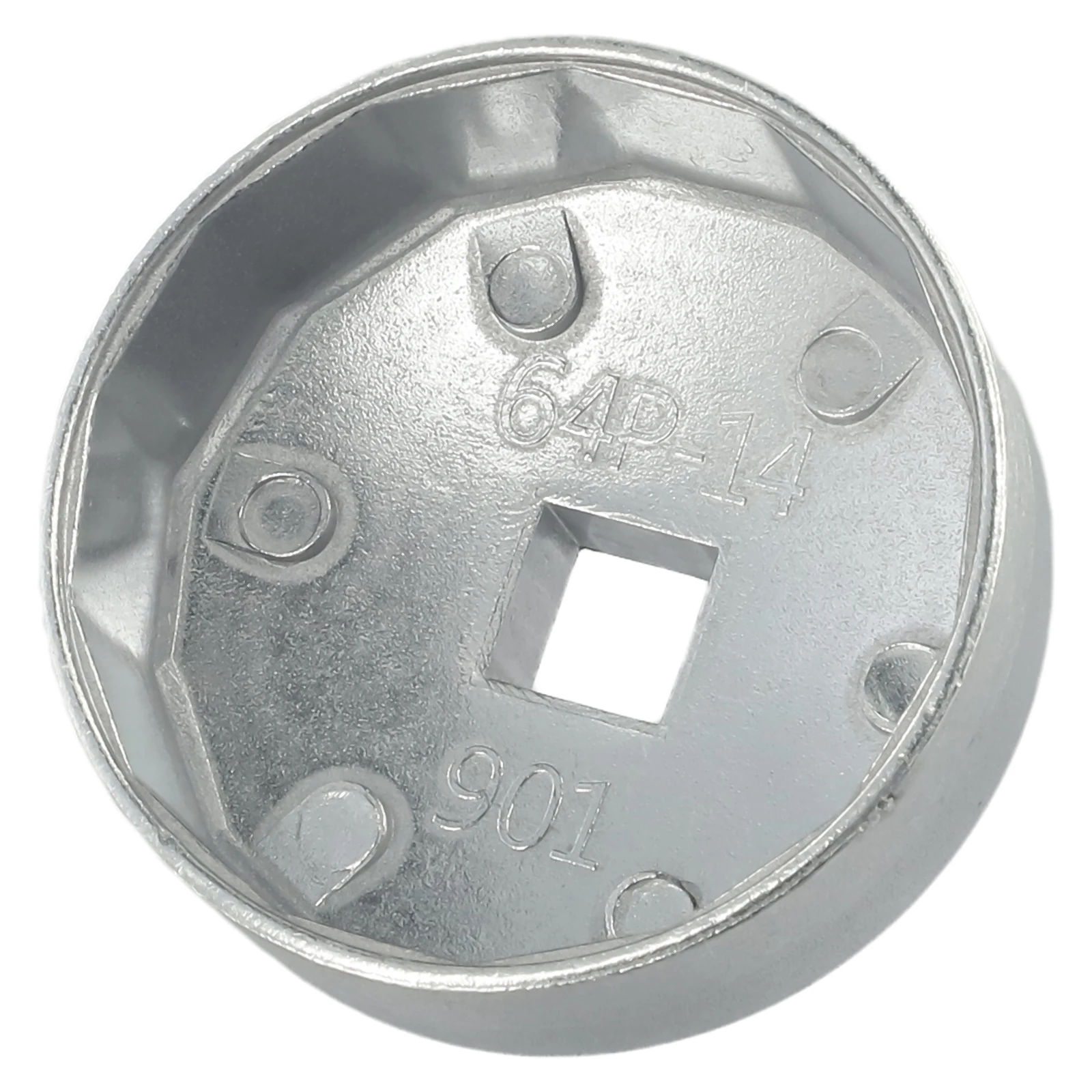 Oil Filter Wrench Cap Type Aluminum Alloy Silver Cap Socket Wrench 901 902 903 904 Drive Oil Filter Removel Hand Tool