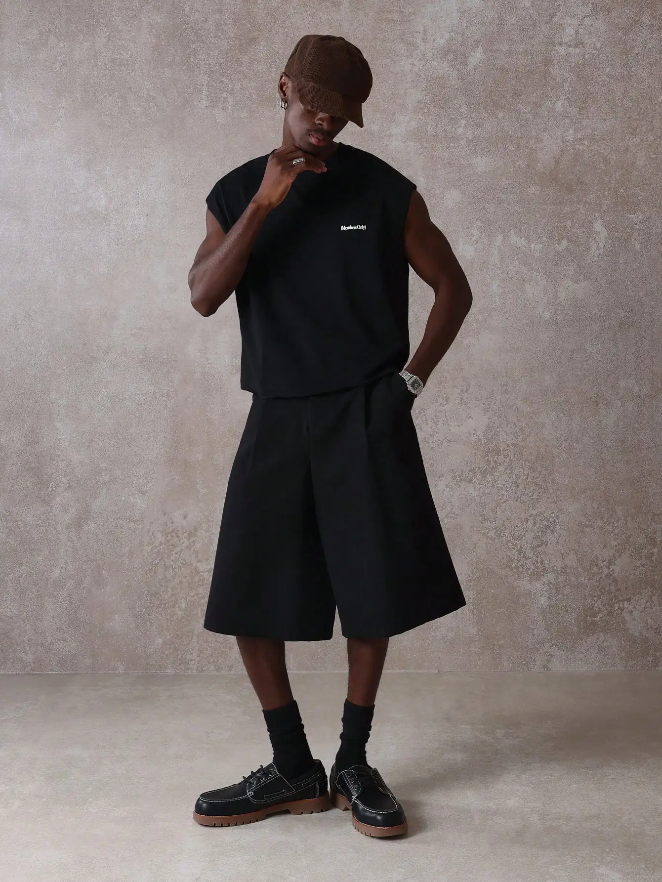 

Мужская майка без рукавов, повседневная уличная одежда, модная футболка в городском стиле