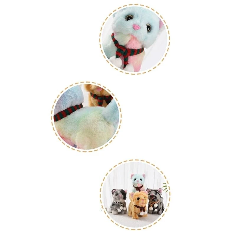 Muzyczna elektryczna pluszowa kota