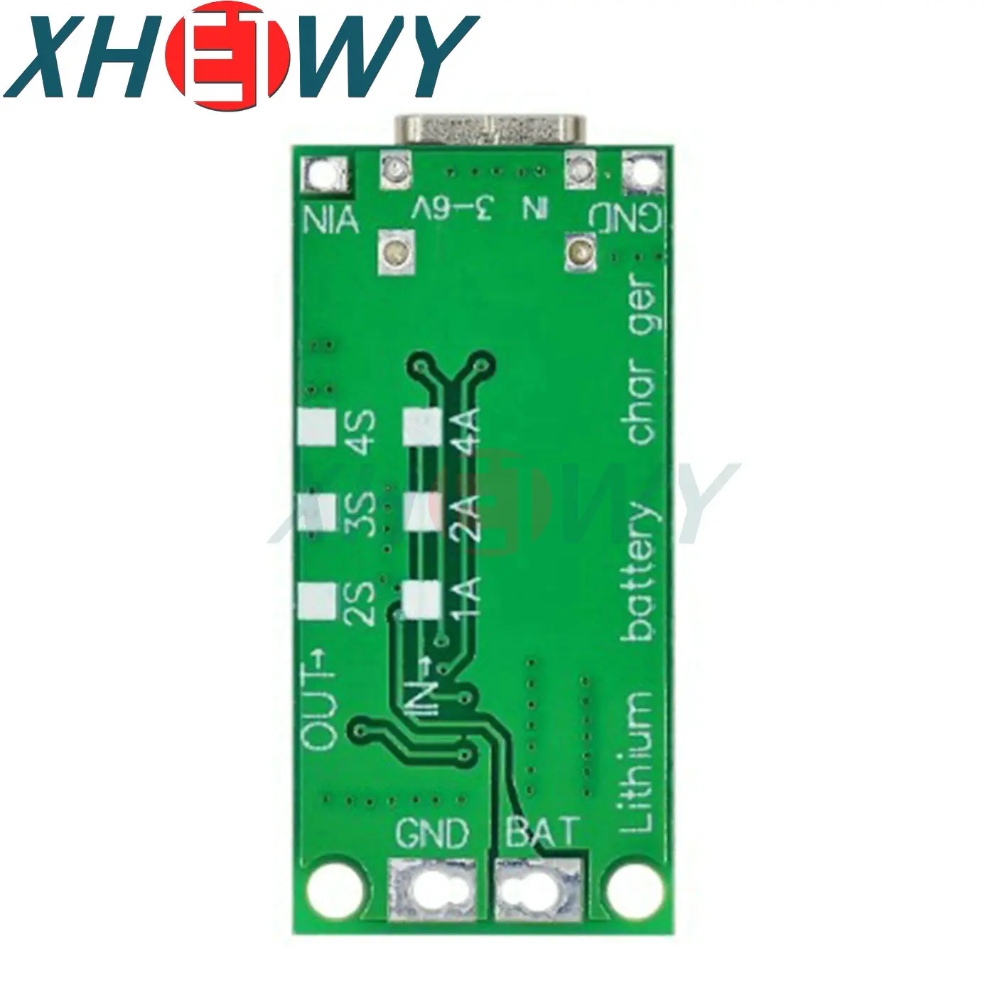 เครื่องชาร์จแบตเตอรี่ Li-ion 2S 3S 4S DC3-5V บอร์ดป้องกันแบตเตอรี่ Type-C