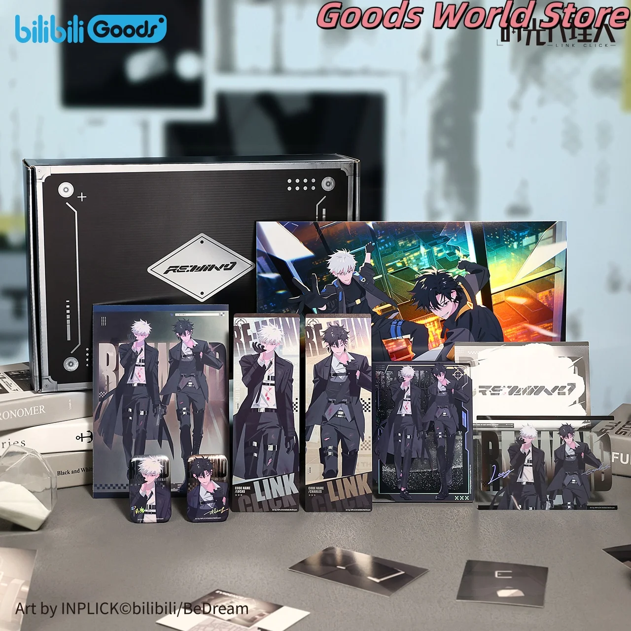 

Оригинальная ссылка Click M.O.D RE:WIND Top Secret Action Limited Подарочная коробка Charles Lucas Косплей Костюм Подарок на Хэллоуин ﻿