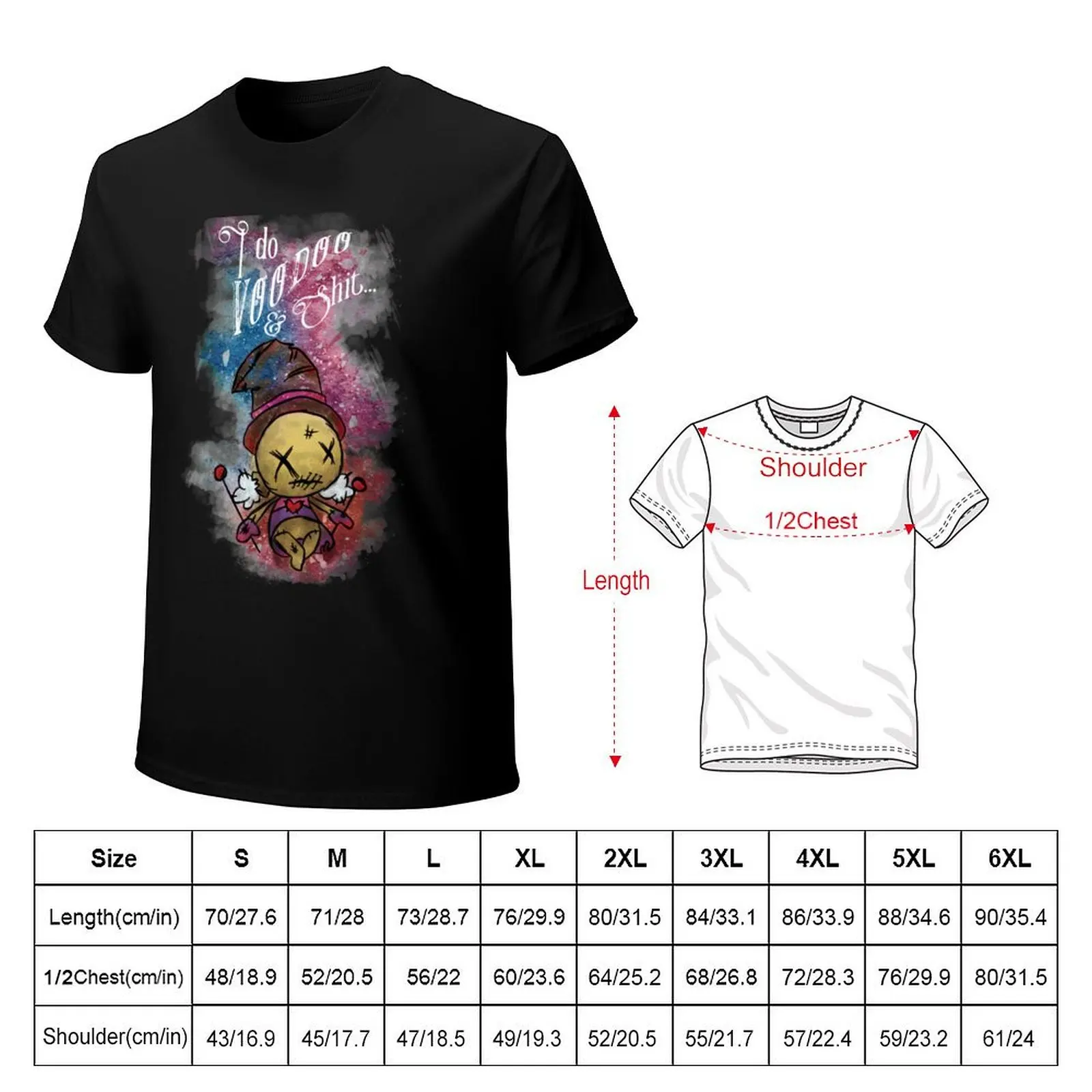 I do Voodoo - Papa Legba T-Shirt Simple Casual Short Sleeve Cotton T-Shirt