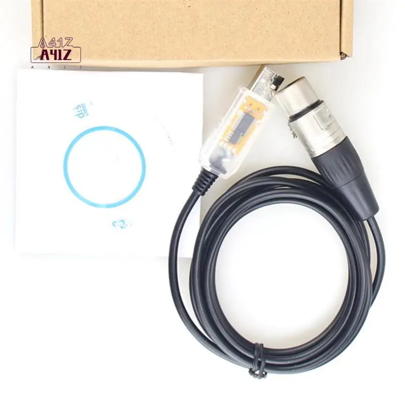 A41Z-USB Zu DMX Interface Adapter LED DMX512 Computer PC Bühnenbeleuchtung Controller Dimmer, Adapter Kabel Ersatzteile