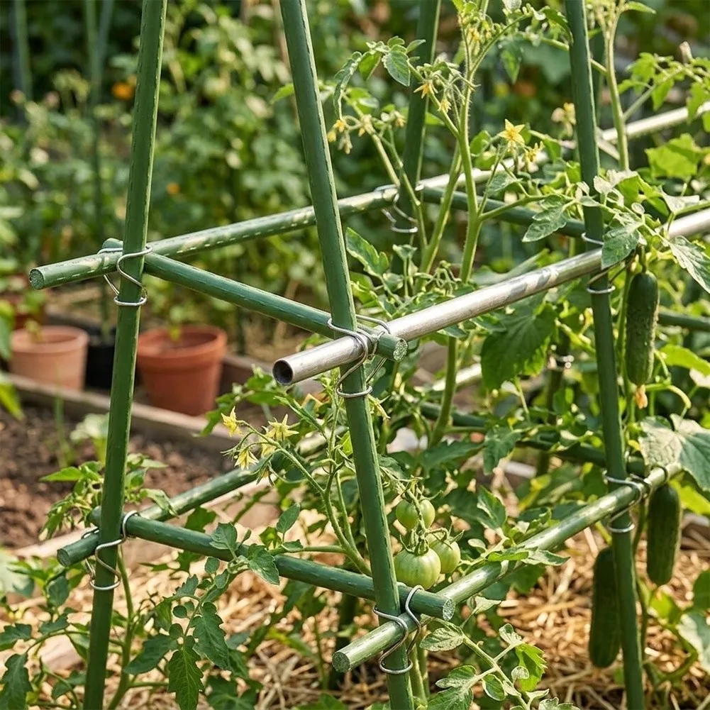 20mm Greenhouse Clips Plant Cover Tool Free Installation Expandable Support Design Weather Resistant for durable Garden