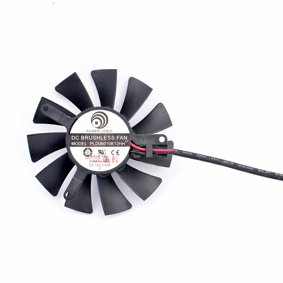 PLD06010B12HH 12V 0.40A diameter 55mm hole spacing 39mm ball high air volume graphics card cooling fan