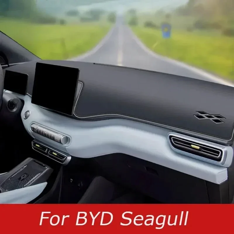 

For BYD Seagull Dolphin MINI 2023 2024 Accessories Car Dashboard Avoid Light Pad Instrument Platform Desk Cover Mat Carp