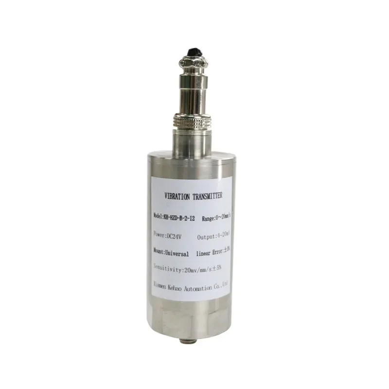 Integrated 2-Wire 4-20ma High Velocity Vibration Sensor Transmitter for Compressor Chiller Systems T5000