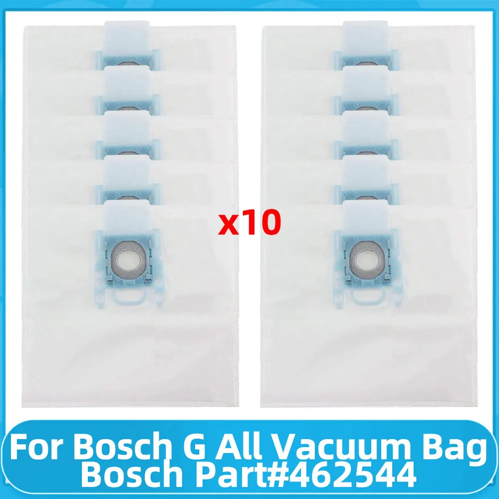 

Fit For Bosch Vacuum Cleaner Bags PowerProtect Type G ALL BBZ41FGALL, Suitable for All Current Series Bosch Part#462544