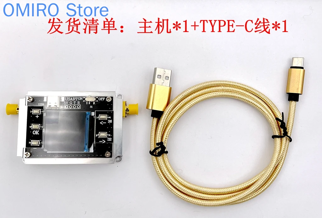 6G Digital Program-controlled Attenuator 90dB Step 0.25dB OLED Display CNC Att-6000v3 0