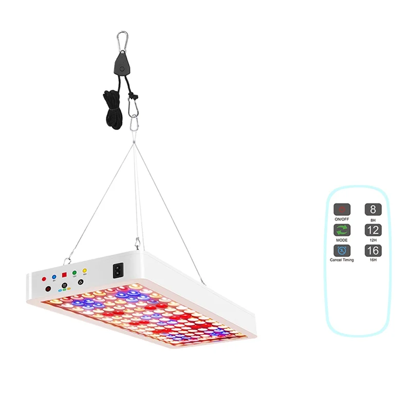 الولايات المتحدة التوصيل ، 240LED تنمو أضواء النبات الطيف الكامل الدفيئة تزايد مصباح للنباتات الداخلية الخضار المائية Phytolamp دائم