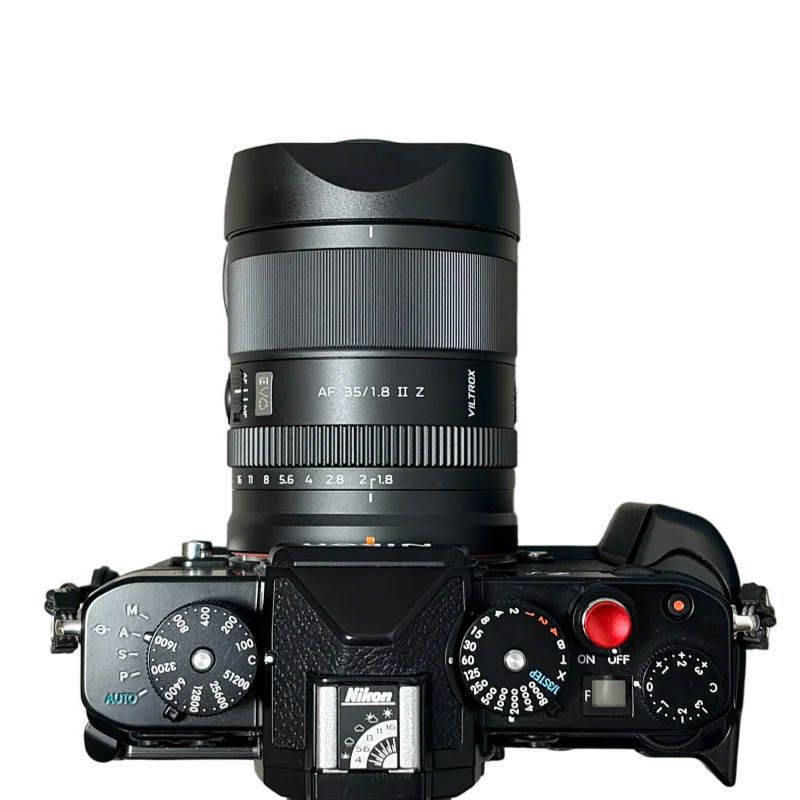 Design für VILTROX AF 35mm F1.8 II / 55mm F1.8 / 90mm F2.2 EVO Objektiv: Metallische quadratische Gegenlichtblende mit kostenlosem Metallkappen-Set – Detail 11