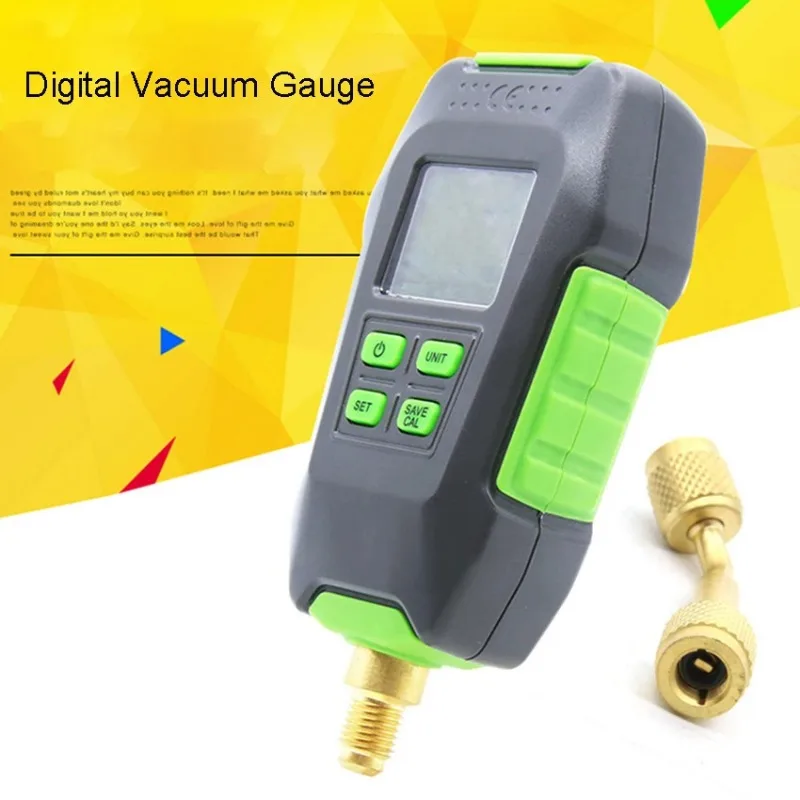 ST-VG90 Digital Vacuum Gauge Digital Display Electronic High-precision Pressure Counting Display Vacuum Gauge