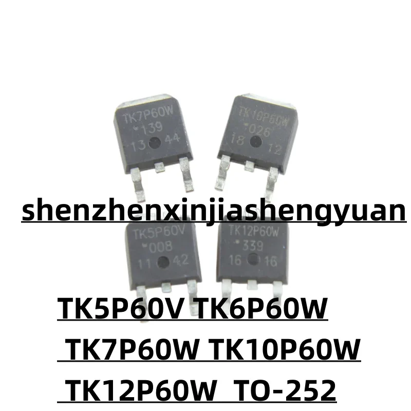 

1 шт./лот, новый оригинальный TK5P60V TK6P60W TK7P60W TK10P60W TK12P60W TO-252