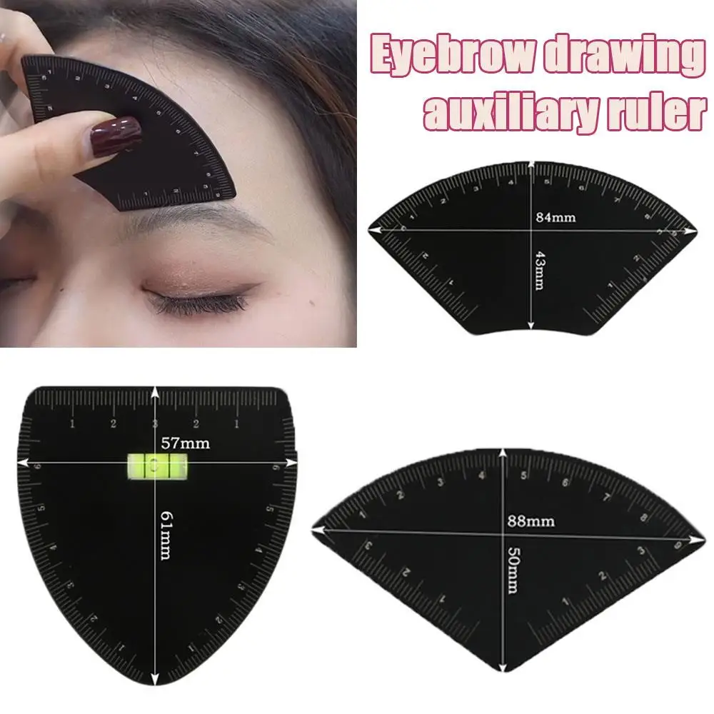 1pc Sopracciglio Desgin Righello Disegno Veloce Microblading Mappatura Sopracciglio Definitore Modello Modellatura Trucco Permanente Disegno Guida Righello