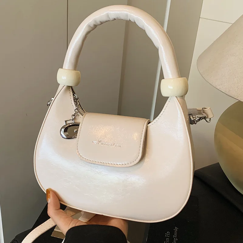 

Fashion Letter Shoulder Bags For Women Summer Versatile Large Capacity Buckle Crossbody Bag Female Casual Commuting Handbags
