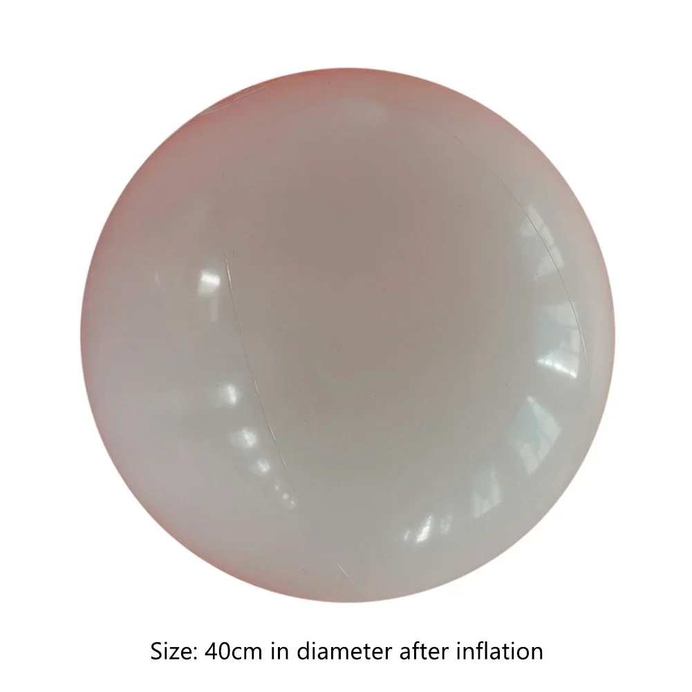 16 Colors Floating Pool Lights 40cm Large Inflatable Pool Beach Ball For Water Pool Party Outdoor Balloon LED Garden Ball Light