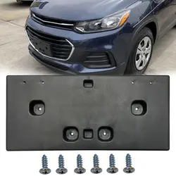For 2017-2022 Chevrolet Trax Front License Plate Tag Frame Holder Mount Bracket