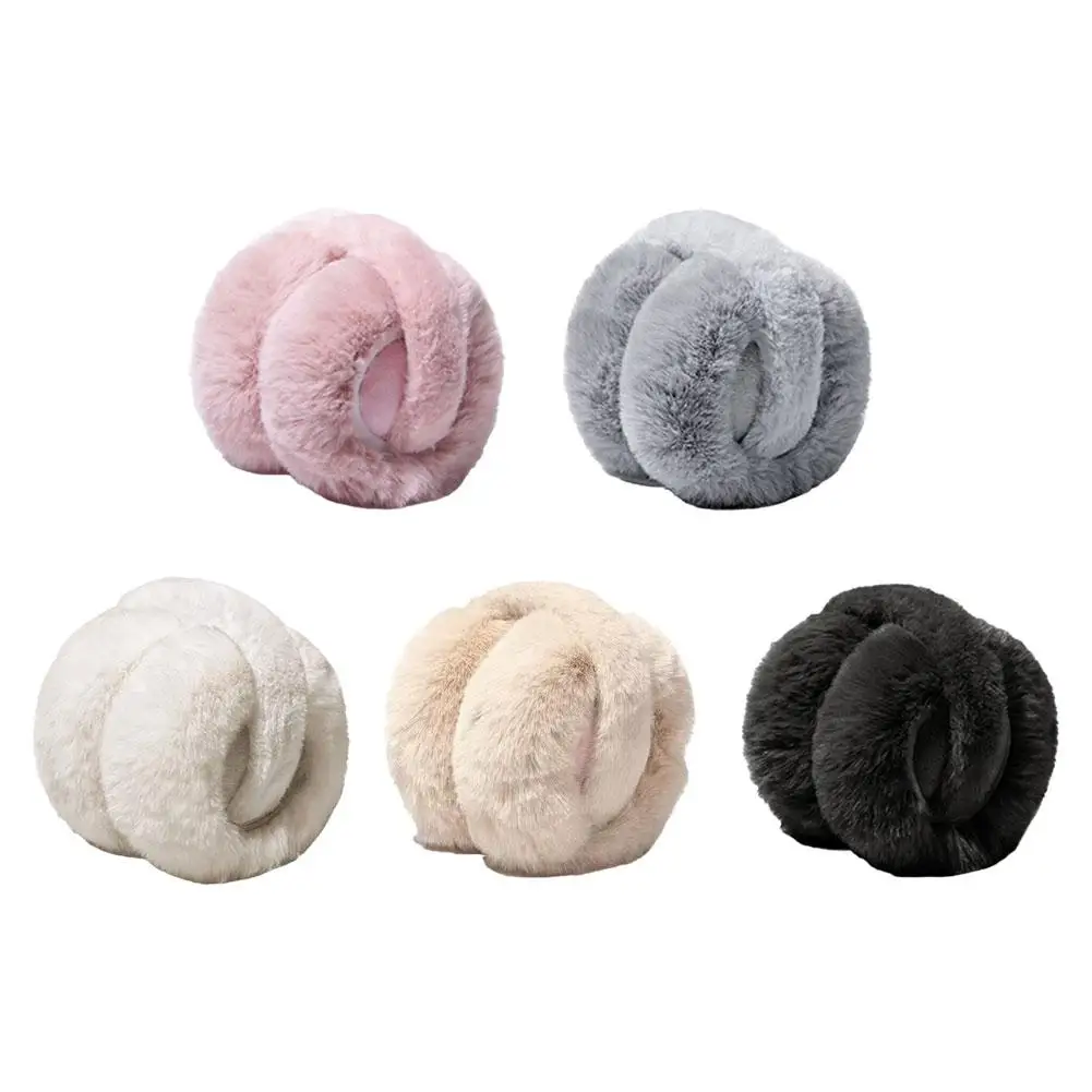 Thickened Warm Ear Muffs Foldable Unisex Winter Ear Protection Anti-freeze Cold Proof Ear Pads for Autumn And Winter