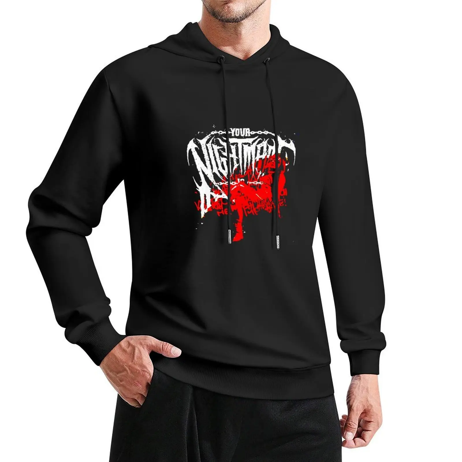 Liv x Rhea Liv 4 Brutality Mash Up شعارات شفافة هوديي الرجال ملابس الخريف منتجات جديدة أنيمي الملابس الرجال هوديس