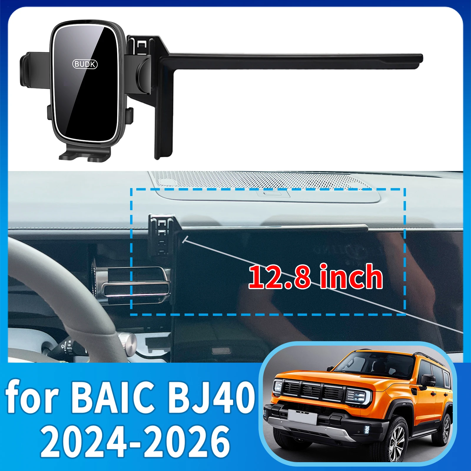

fit for BAIC BJ40 2024 2025 2026 Phone Holder, Dashboard Screen Mount Bracket Easy Installation​​ Car accessoires