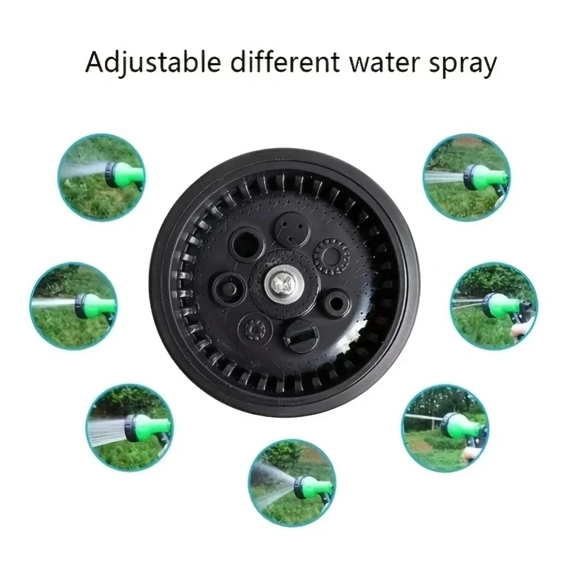 7 Styles High Pressure Water Gun Car Wash Garden Adjustable Nozzle Hose Watering Gun Lawn Hose Multifunction Irrigation Sprayer